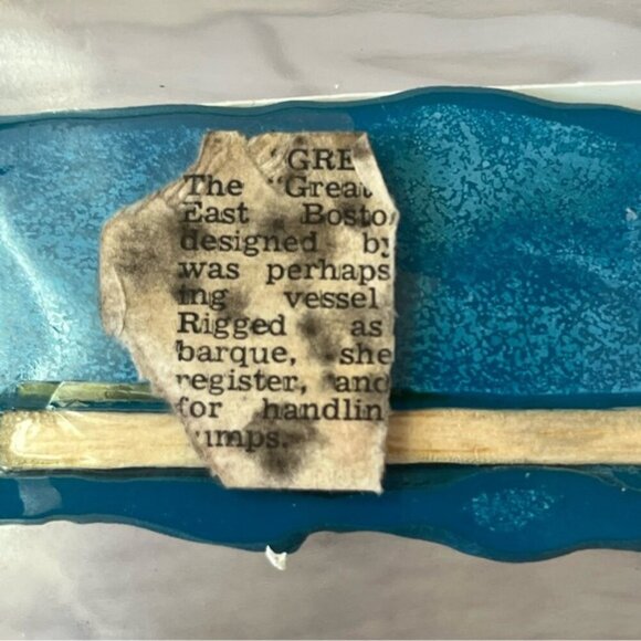 Vintage "Great Republic 1853" Ship In Bottle Handmade In England - Picture 7 of 13